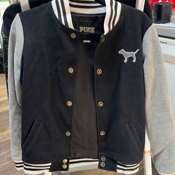 PINK Victoria's Secret Jackets & Blazers - Sold PINK Victoria Secret Rare Varsity bomber jacket